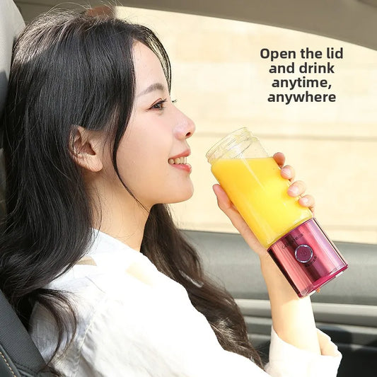 110V/220V Geligao Juicer Cup Mini Portable Electric Automatic Blender for Fruit Juice Smoothie Maker