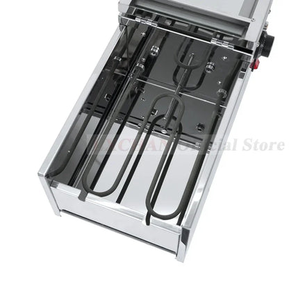 HomeWise Chimney Bread Roll Baking Machine Ice Cream Bread Cone Maker Cake Baking Machine Kurtos Kalacs Oven with 2 Rollers