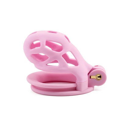 18+ Body-Safe Small Short Plastic Chastity Cage - Discreet Lower Body Wear, Anti-Masturbation Lock for Men Adult Sex Toy