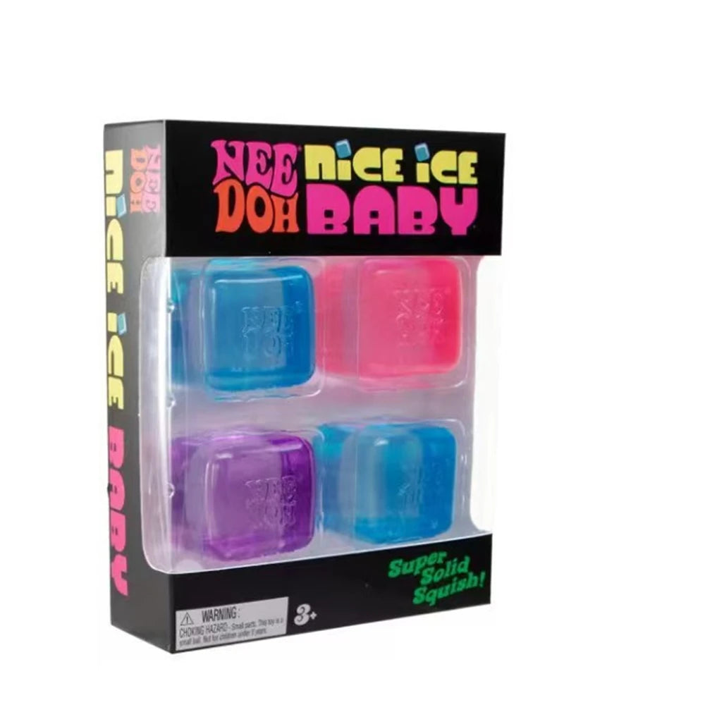 Hot Needoh Fuzz Ball Cat Stress Relieving Puzzle Toys Malt Sugar Squishy Stress Relief Slow Rebound Anti-Anxiety Squeeze Toy