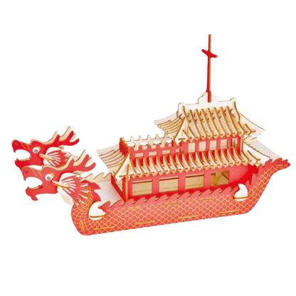 Wooden Material Dutch Ship 3D Puzzle 3D Construction Children Gits Wooden Model Kit Classic Ship DIY Assembled Model