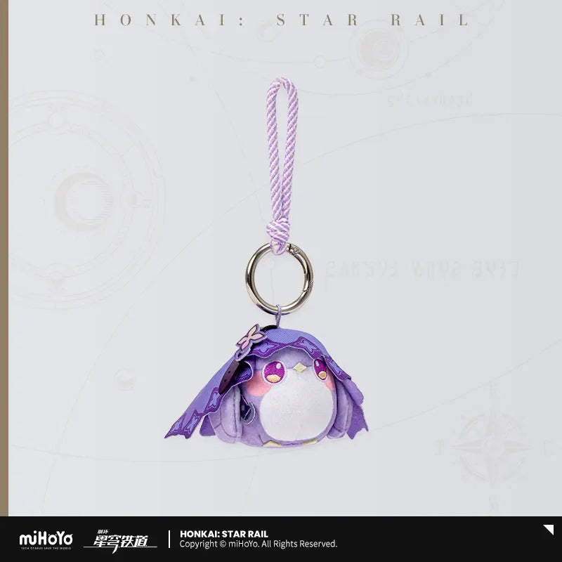 Sunsyea Honkai Star Rail Official Merch miHoYo Original Authentic JMDHKS Series Plush Doll Keychain Aventurine Borin