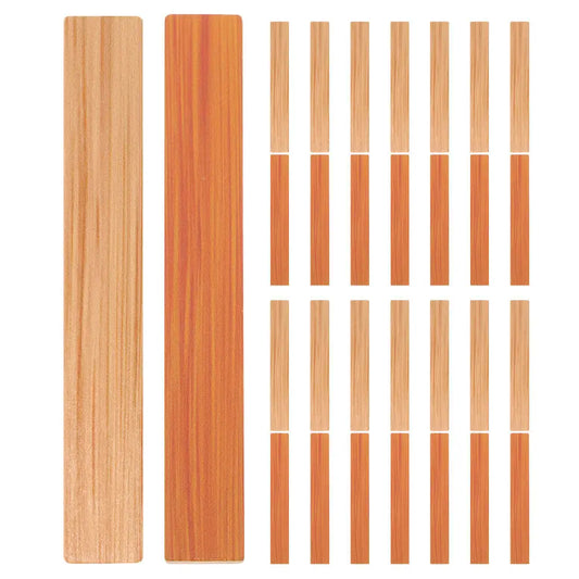 40Pcs Dollhouse Flooring Sheets Realistic Wood Texture Miniature Floorboards Lightweight Portable DIY Tiny House Accessories