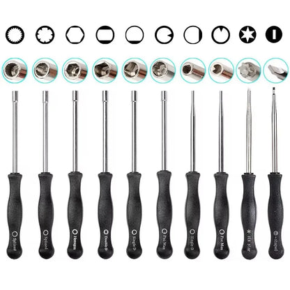 Carburetor carb Adjusting hand Tool Pac Man Double D Hexagon Hex Socket Screwdriver Driver Chainsaw Speed Adjustment Repair Tool