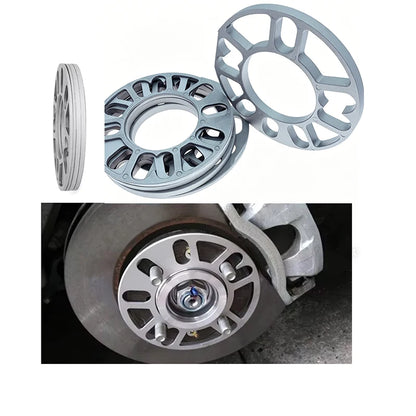 4-5 Hole Universal Aluminum Alloy Flange Gasket Lightweight Wheel Hub Center Gasket For Automobiles And Motorcycles
