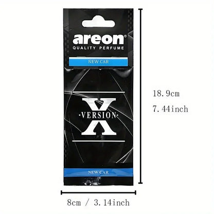 2-80Pcs Car Air Refresher Car Suspension Decoration Home Bathroom Refresher  Paper Vanilla perfume Car Interior Hanging Paper