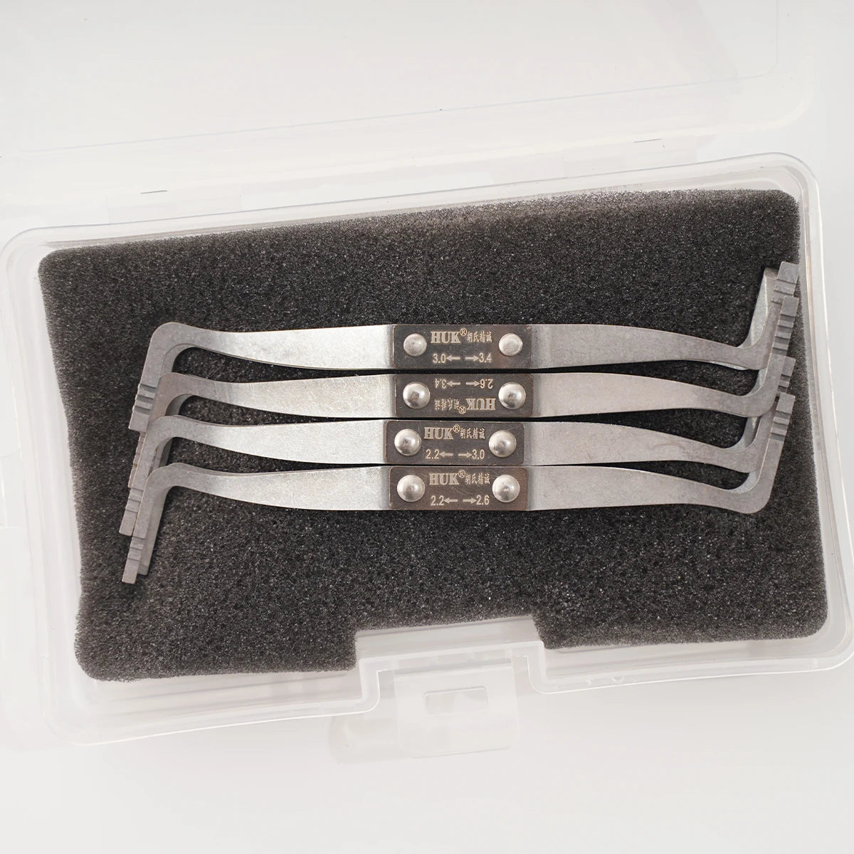 4pcs / set Auto Locksmith Y Tension Wrenches Tools for Car Adjustable Tool