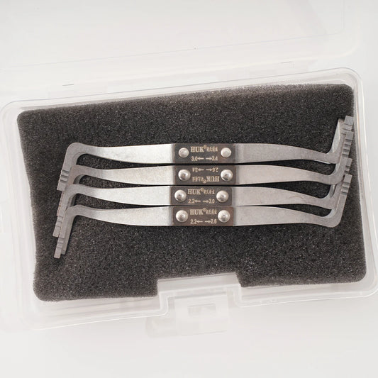 4pcs / set Auto Locksmith Y Tension Wrenches Tools for Car Adjustable Tool