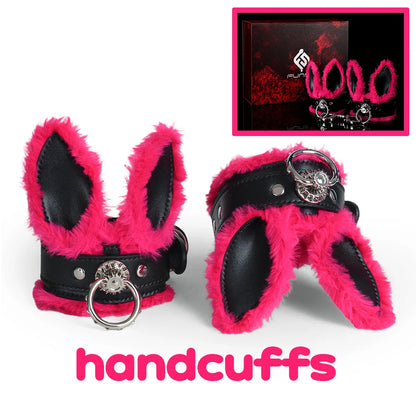 NNSX Microfiber Leather BDSM Paddle/Fluffy Handcuffs/Collar Bondage Sex games Erotic Toys Sex Toy for Men Women Couples