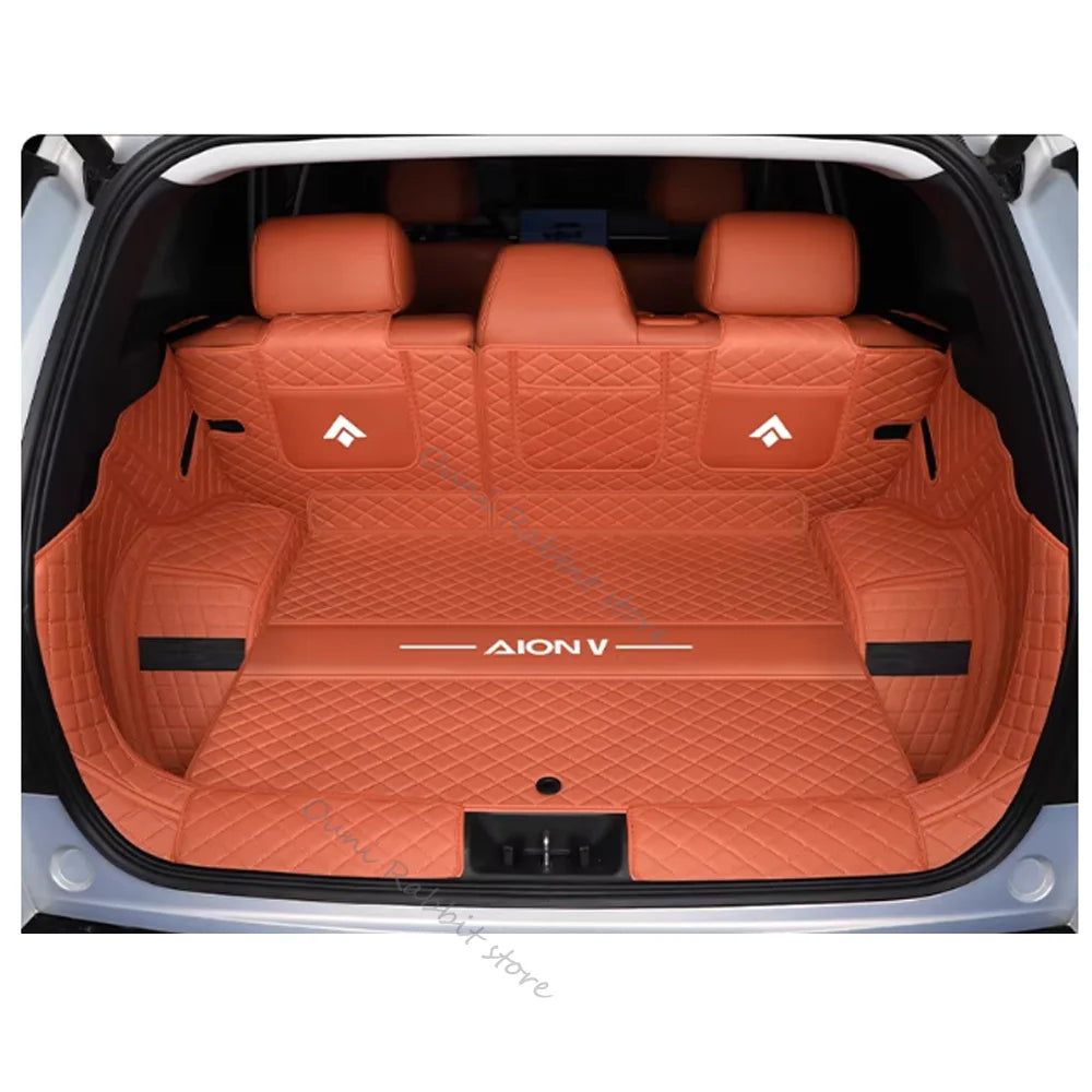 For GAC Aion V AY5 MK2 2024~2026 2025 Car Leather Trunk Mat Scratch Prevention Boot Cover Tray Interior Protector Accessories