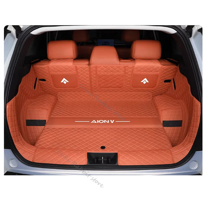 For GAC Aion V AY5 MK2 2024~2026 2025 Car Leather Trunk Mat Scratch Prevention Boot Cover Tray Interior Protector Accessories