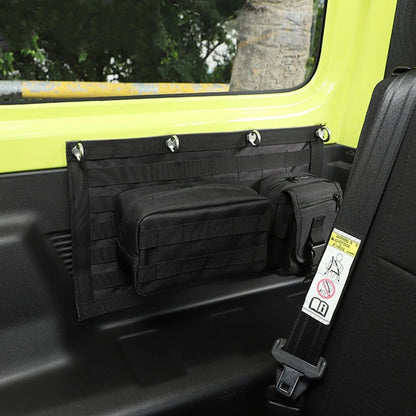Car Tailgate Storage Bag Organizer Tool Kit Pocket for Suzuki Jimny JB64 JB74 2019-2024 Stowing Tidying Interior Accessories