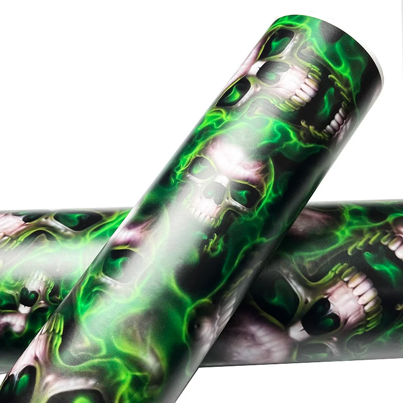 Skull Sticker Bomb Graffiti PVC Vinyl Wrap Film With Air Release Self Adhesive DIY Car Motorcycle Furniture Decoration Sticker