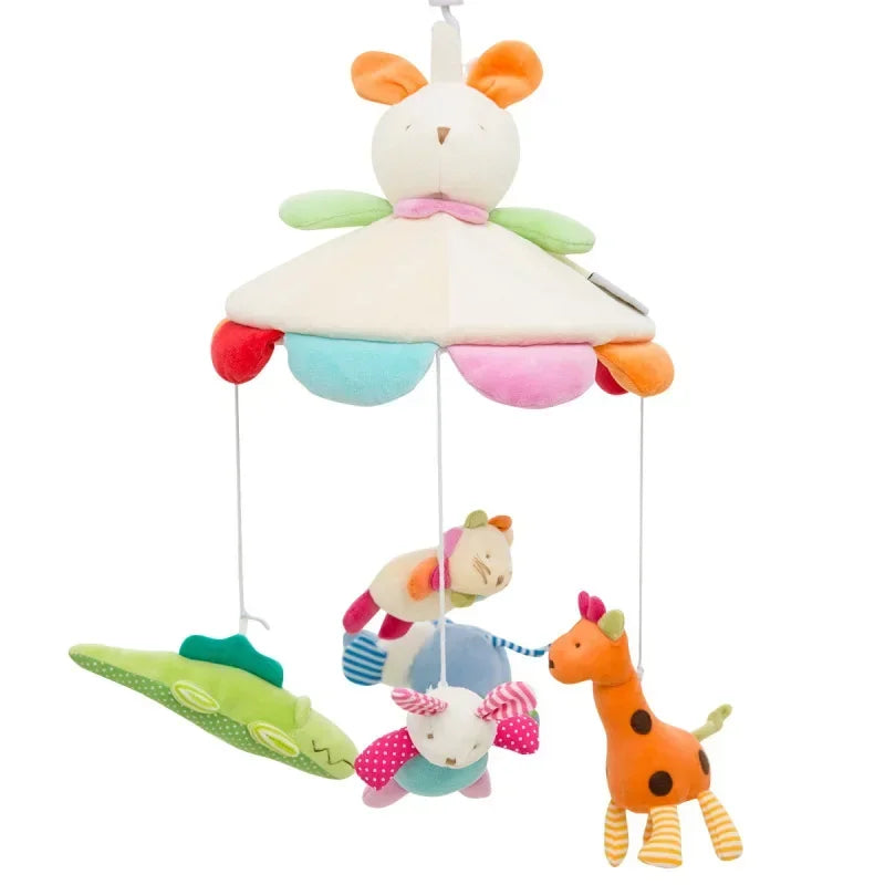 Infant Rattle Toy 0-12 Months Crib Hanging Music Box With Toy Bracket Bed Bell Car Seat Toy For Newborn Boy And Girl Gifts ﻿New