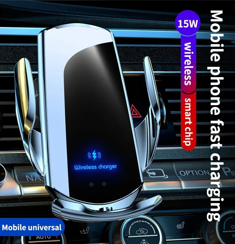 Car Phone Holder Screen Fixed Base For Hong Qi EH7 2024 Mobile Phone Support Car Mounts Wireless Charging Interior Accessories