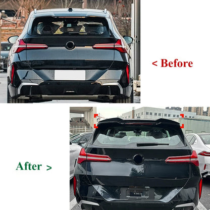 G45 X3 Car Rear Trunk Top Spoiler Tailgate Tuning Roof Tail Wing Body Kits For BMW X3 G45 2025+