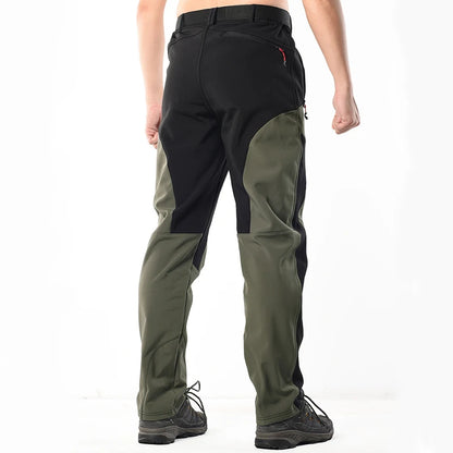 2024 Casual Winter Men Jackets Fleece Thick Pants Men's Sets Warm Waterproof Hooded Coats Male Cargo Pants Tactical Suits M-4XL