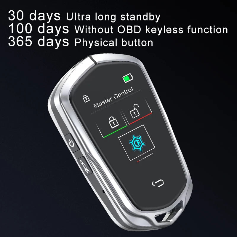 Universal LCD Smart Display Touch Screen Remote Car Key Fob For BMW Hyundai Kia Lada Toyota Honda Mercedes Benz Renault Chery VW