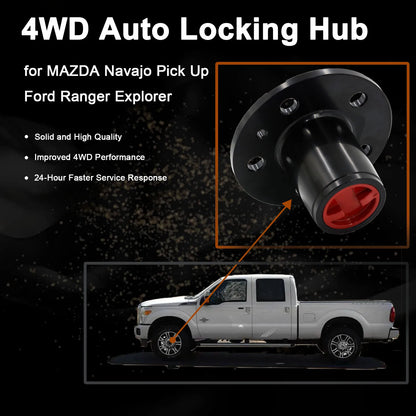 1 piece x FOR Ford Explorer 90-94 Ranger 90-97 Mazda pickup 94-97 Navajo Free wheel locking hub B026HP AVM465HP