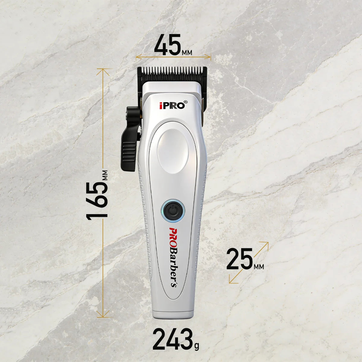 Professional Cordless Barber White Kit For Men Hair Clipper 7500RPM  Electric Hair Trimmer 7700RPM X Series Shaver 8000RPM With