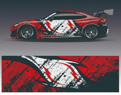 Black Car Sticker for Universal Car Sticker for Univers Vinyl Stripe on Left and Right Side Graphics Sticker Car Body Decoration