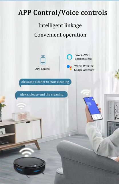Robot Vacuum Cleaner  Smart Remote Control Wireless AutoRecharge Floor Sweeping Cleaning appliance Vacuum Cleaner For Home