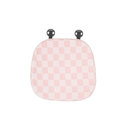 Pink Car Seat Cushion Covers Winter Thick Warm Anti-Slip Plush Comfortable Simple Design Car Seat Cover Seat Accessories