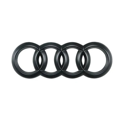 4 Rings ABS Car Front Hood Emblem Bonnet Rear Logo For Audi A3 A4 B8 8P A6 C7 A5 Q5 B7 B6 B9 SLINE QUTTRO RS Q3 Q7 S3 S4 S5 S6