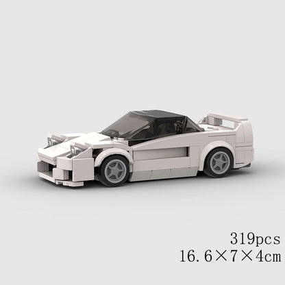 Classical Car Speed MOC SUV Racing Police Model Building Bricks Roadster Vehicle City Super Race Blocks Technical Christmas gift