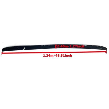 Universal Rear Trunk Boot Lip 1.19m/1.24m Rear Wing Lid Spoiler For Sedans Glossy Black Car Body Kit Accessory
