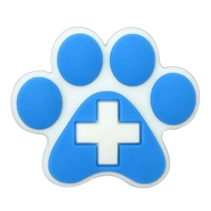 Pet hospital veterinarian Love dogs Shoes Charms DIY PVC Shoe bag Accessories Forenthusiasts Wristband Kids Party X-mas Gifts