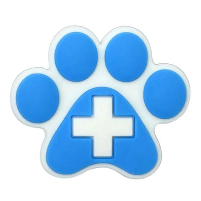 Pet hospital veterinarian Love dogs Shoes Charms DIY PVC Shoe bag Accessories Forenthusiasts Wristband Kids Party X-mas Gifts