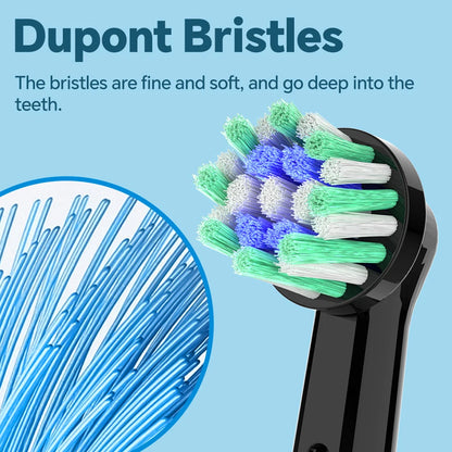 Compatible with Oral B Electric Toothbrush Cross Action Replacement Brush Heads Refills, Toothbrush Head for OralB 1000 100 1500