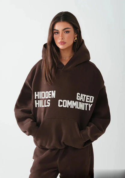 2025 Spring and Autumn Trendy Brand Fashion Printed Hoodie Set with Long Sleeve Hoodie for Men and Women, Casual Versatile Coat