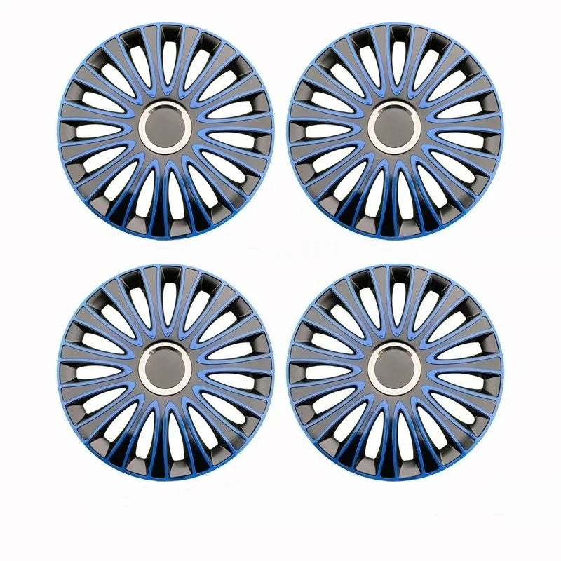 R15 Inch  4PCS Car Universal Wheel Cover Hubcap Replacement Hub Caps Wheel Rim Cover Tire Accessories Snap on SUV Truck