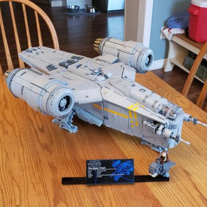 Cheaper 2026 The Razor Crest Assembly Building Dispaly Model Set Compatible 6187Pcs Creativity Spaceship Brick for Adults Gift S