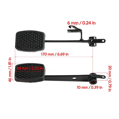 Clutch/ Throttle & Brake Pedal Cable Kit For Go Kart Drift Trike ATV Quad Buggy