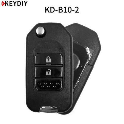 5pcs Keydiy KD B10 Universal Remote Key 3/4 Buttons B Series Car Remote Key for Honda Style KD900 KD900+ KD-X2 URG200 Mini