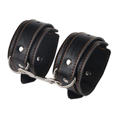 BDSM Anal Hook Leather Suit SM Anal Plug Handcuff Collar Restraint Butt Plug Adult Pleasure Sexual Wellness Adult Sex Toys