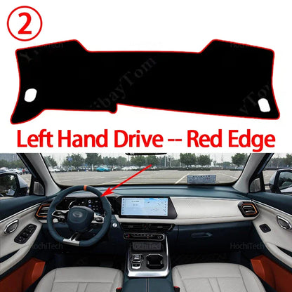 Dash Mat Sun Shade Anti-UV Carpets Car Accessories Car Dashboard Cover for GAC Motor Trumpchi GS3 Emzoom II 2023 2024