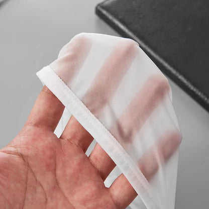 GTOPXMAN Sexy Underwear Men Thin Ice Silk Translucent Men Briefs U Pouch Underwear Men  Ropa Interior Hombre