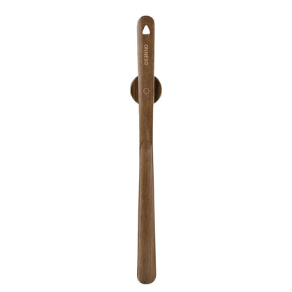 26/40/50/75cm Wooden Magnetic Shoe Horn, Wall Mount Self-Adhesive Shoe Helper with Magnetic Base