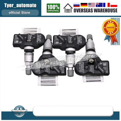 For Volkswagen CC Passat Passat CC Tiguan 4Pcs Tire Pressure Monitoring Sensor TPMS 433MHz 3AA907275B 3AA907275D 3AA907275
