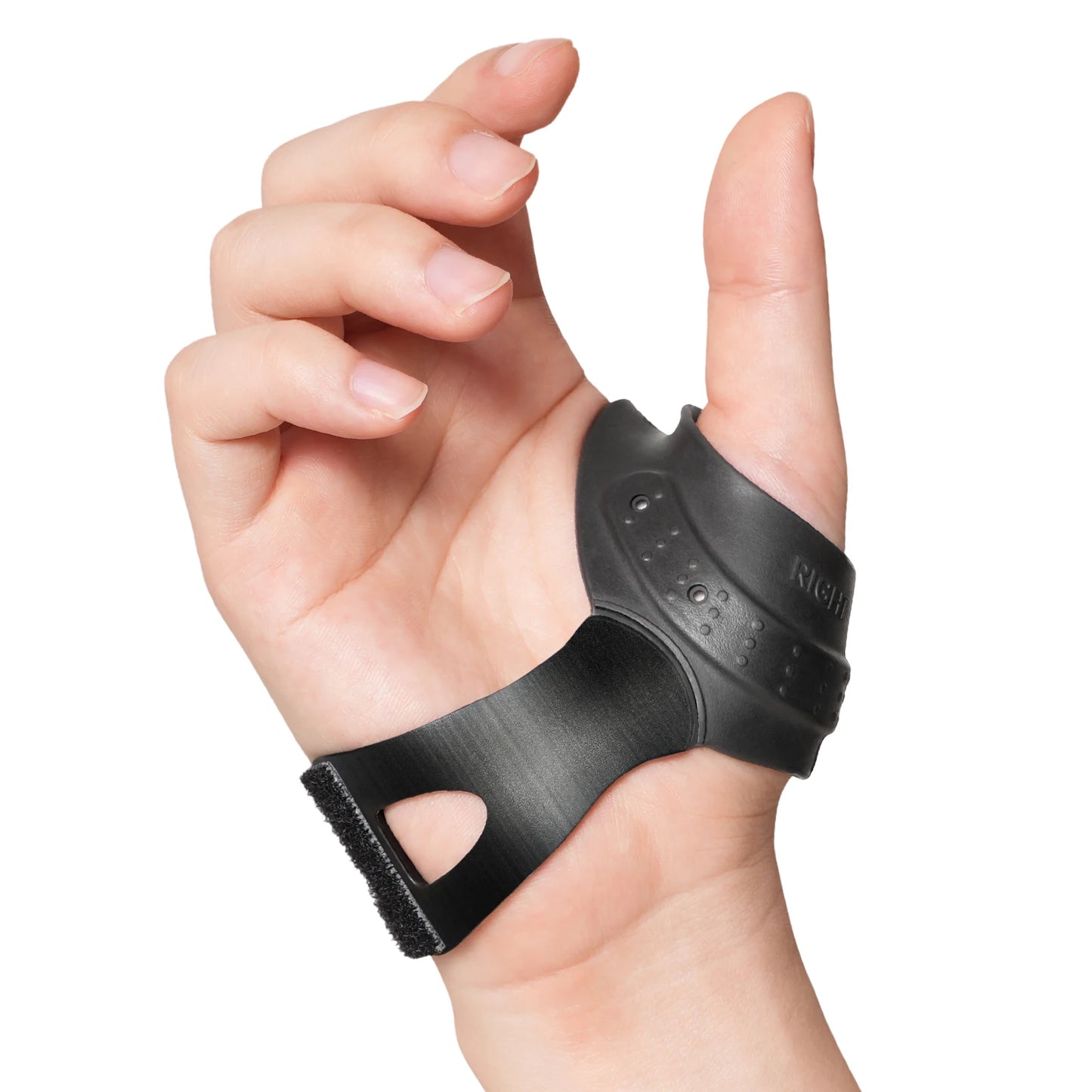 VELPEAU Thumb Basal Joint Splint for Osteoarthritis Arthritis and Tendinitis Pain, Upgraded Rubber CMC Thumb Brace for Women Men
