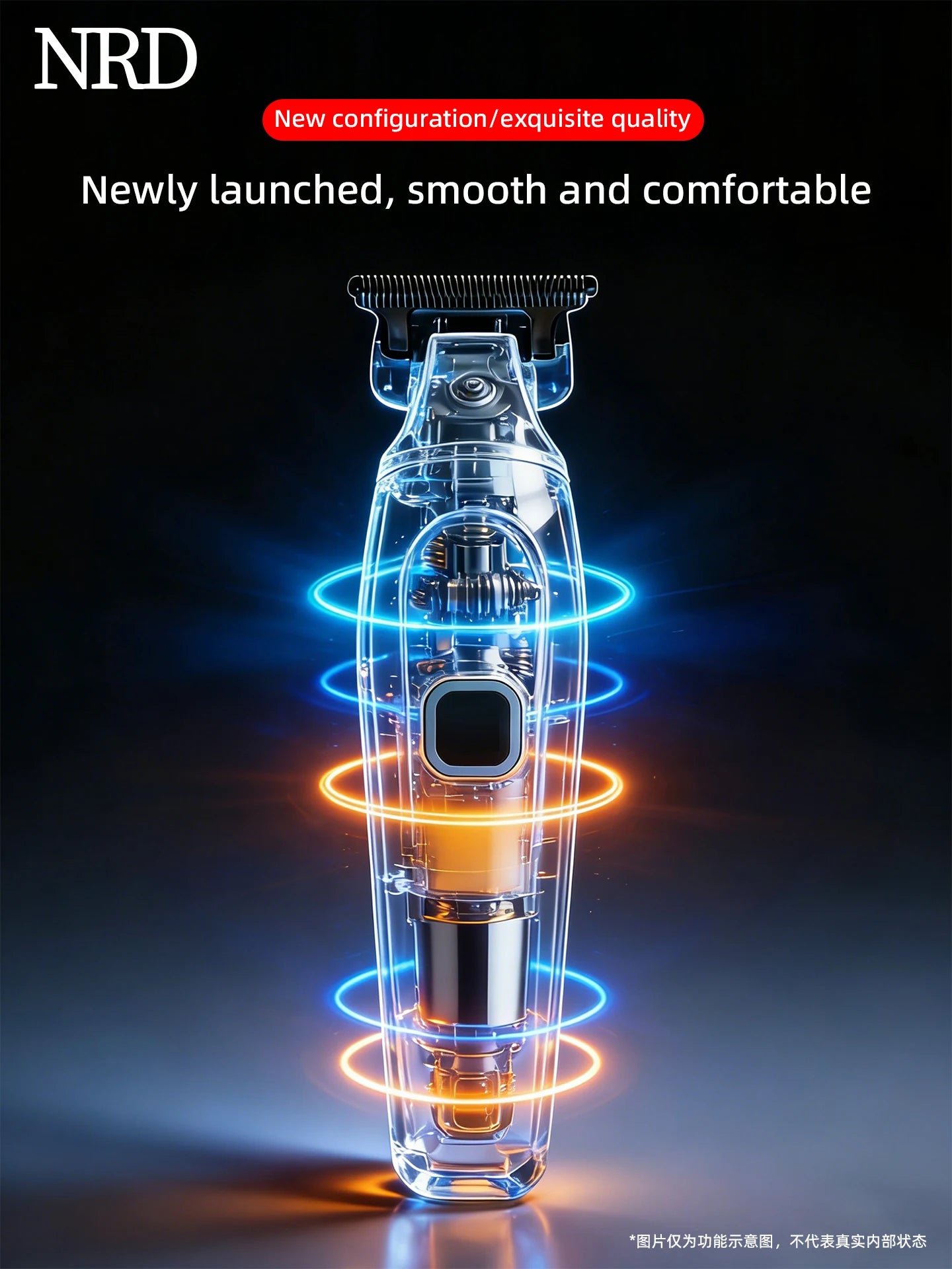 DKBAG Professional Electric Hair Clipper BRD 106 Hair Trimmer for Man 7500RPM Hair Clipper Rechargeable Hair Cutting Machine
