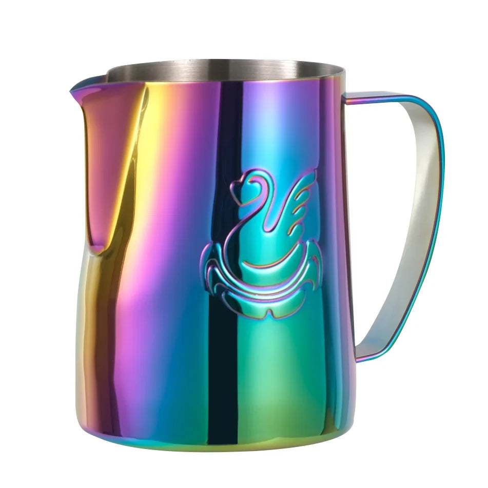 Milk Jugs  Espresso Coffee Making Cup Coffee Latte Art Cup Swan Frothing Pitcher Cup Milk Frothing Pitcher Coffeeware