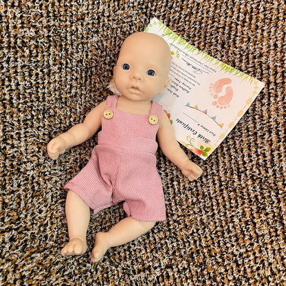 OtardDolls 25CM Unpainted Silicone Girls Whole Body Soft Solid Silicone 8 Styles Dolls Toys For Gifts Reborn Corpo De Silicone