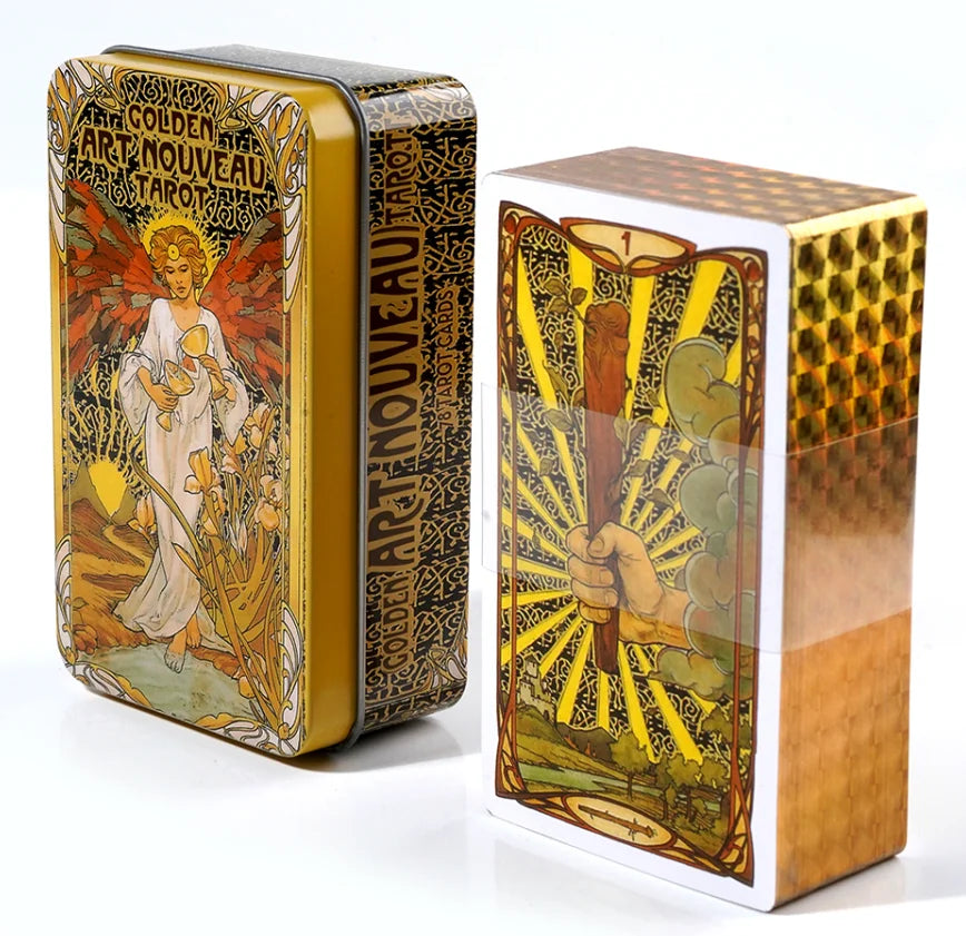 Beginner-Friendly Oracle Cards with Metal Tin Box, Self-Exploration & Party Game Cards, Perfect Gift for All Occasions