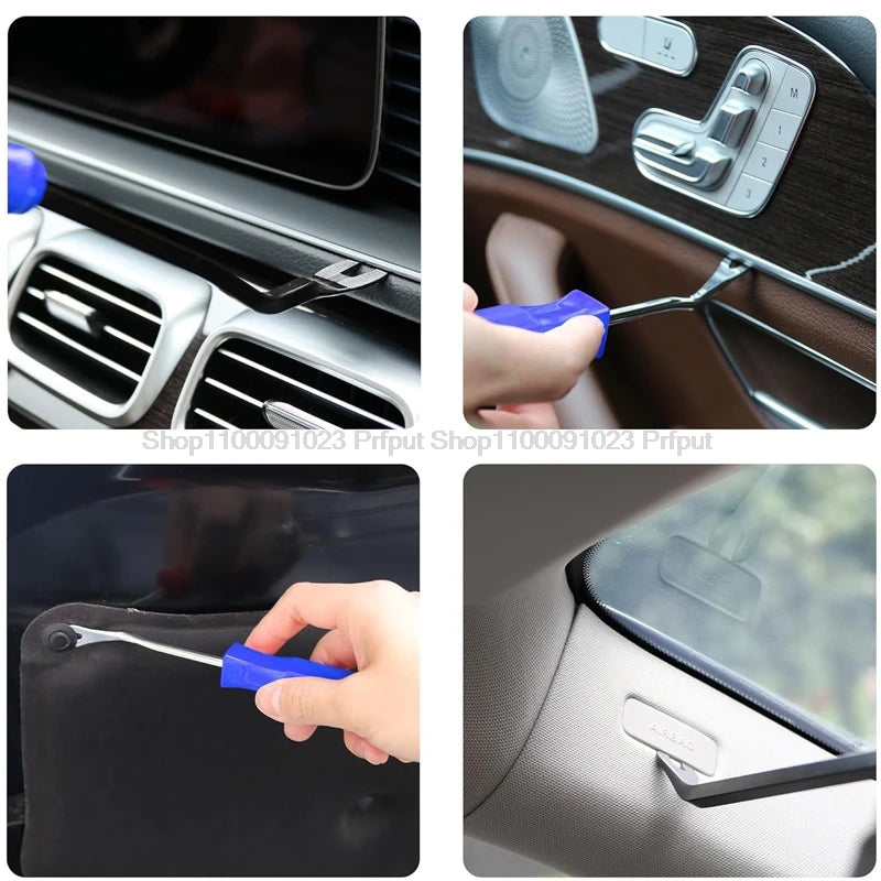 Optional Car Door Upholstery Trim Clip Remover Plastic Fastener Removing Tool for Car Door Panel Dashboard