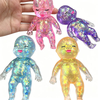 Dream Color Baby Squishy Toys, Slow Rebound Stress Relief Toys, Soft Squeeze Ball for Kids & Adults, Creative Decompression Gift